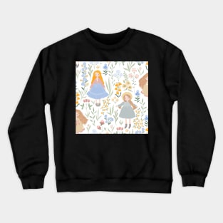 Dolls house garden Crewneck Sweatshirt